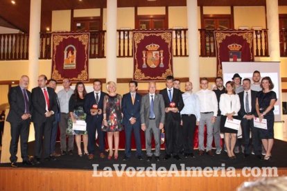 Entrega de los Premios de la Asociación de Jóvenes Empresarios de Almería en el Castillo de Santa Ana de Roquetas. Fotos: JABarrios.