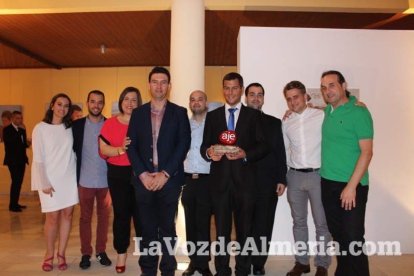 Entrega de los Premios de la Asociación de Jóvenes Empresarios de Almería en el Castillo de Santa Ana de Roquetas. Fotos: JABarrios.
