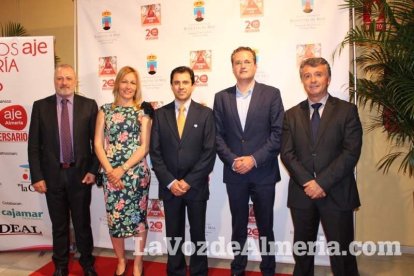 Entrega de los Premios de la Asociación de Jóvenes Empresarios de Almería en el Castillo de Santa Ana de Roquetas. Fotos: JABarrios.