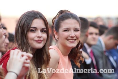 La treinta y una promoción del Colegio de la Compañía de María celebró el acto en el patio central. El acto académico se celebró al c