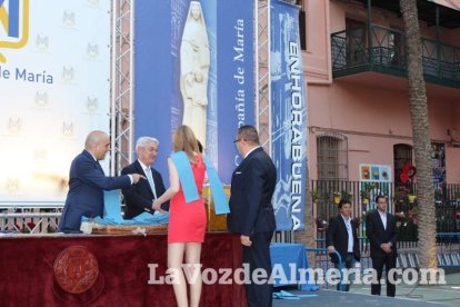 La treinta y una promoción del Colegio de la Compañía de María celebró el acto en el patio central. El acto académico se celebró al c