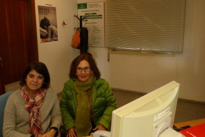 Pari Iglesias y Adela Galdeano