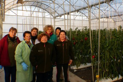 Fina Gavilán, Antonia Góngora, Mª Carmen Belmonte, Encarna Lupión, Eli López, Pepi Jiménez, Loli Ruiz, Adela Portero