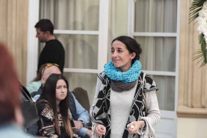 Capilla ardiente del pequeño Gabriel Cruz Ramírez instalada en la Diputación de Almería.