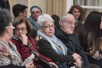 Capilla ardiente del pequeño Gabriel Cruz Ramírez instalada en la Diputación de Almería.