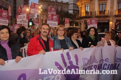 Manifestación por el Día Internacional de la Mujer.