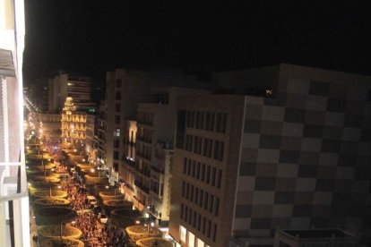 Manifestación por el Día Internacional de la Mujer.
