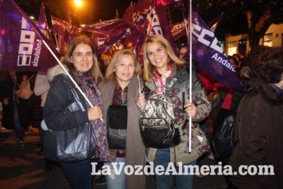 Manifestación por el Día Internacional de la Mujer.