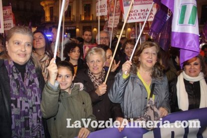 Manifestación por el Día Internacional de la Mujer.