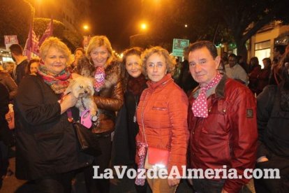 Manifestación por el Día Internacional de la Mujer.