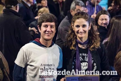 Manifestación por el Día Internacional de la Mujer.