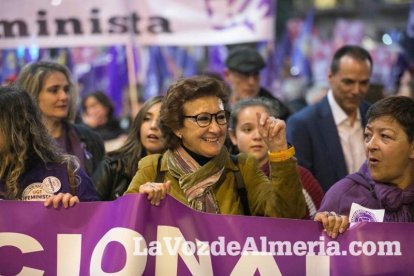 Manifestación por el Día Internacional de la Mujer.
