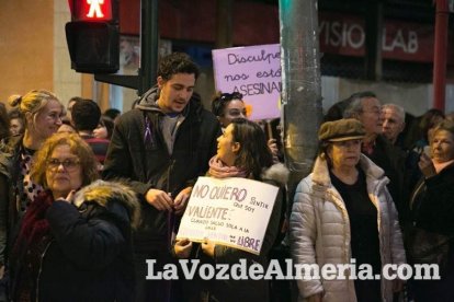 Manifestación por el Día Internacional de la Mujer.