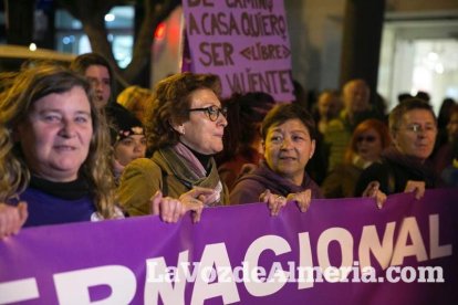 Manifestación por el Día Internacional de la Mujer.