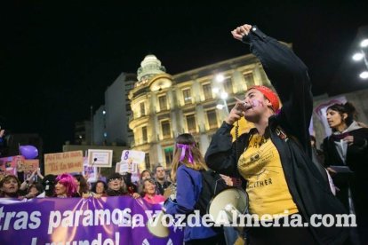 Manifestación por el Día Internacional de la Mujer.