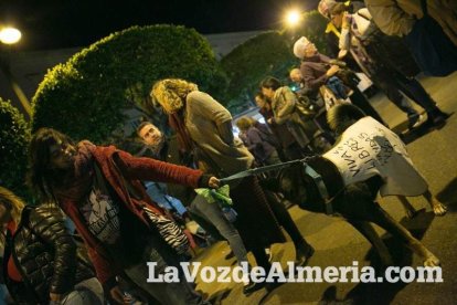 Manifestación por el Día Internacional de la Mujer.