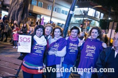 Manifestación por el Día Internacional de la Mujer.