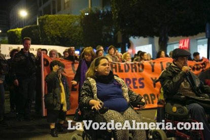 Manifestación por el Día Internacional de la Mujer.