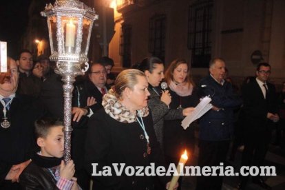 Vía Crucis de la Agrupación de Cofradías de Almería