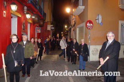 Vía Crucis de la Agrupación de Cofradías de Almería
