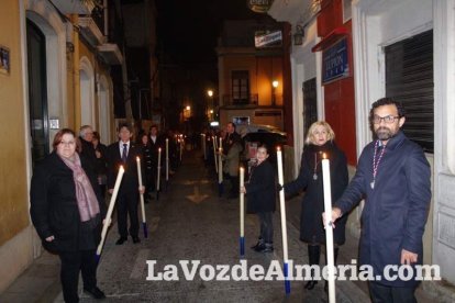 Vía Crucis de la Agrupación de Cofradías de Almería