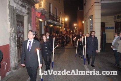 Vía Crucis de la Agrupación de Cofradías de Almería