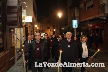 Vía Crucis de la Agrupación de Cofradías de Almería