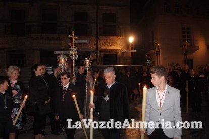 Vía Crucis de la Agrupación de Cofradías de Almería