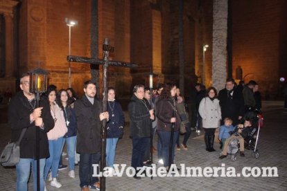 Vía Crucis de la Agrupación de Cofradías de Almería