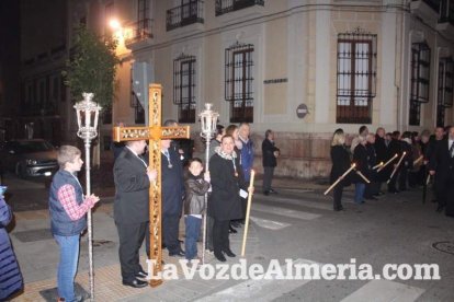 Vía Crucis de la Agrupación de Cofradías de Almería