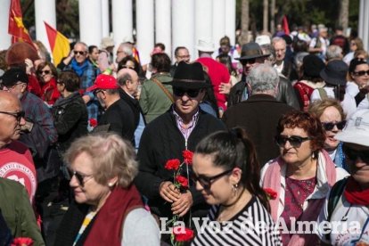 Cientos de ‘peregrinos’ de la historia llegan a Almería
