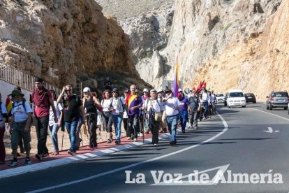 Cientos de ‘peregrinos’ de la historia llegan a Almería