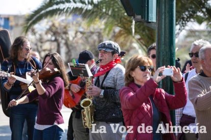 Cientos de ‘peregrinos’ de la historia llegan a Almería