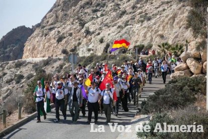 Cientos de ‘peregrinos’ de la historia llegan a Almería