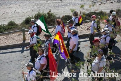 Cientos de ‘peregrinos’ de la historia llegan a Almería