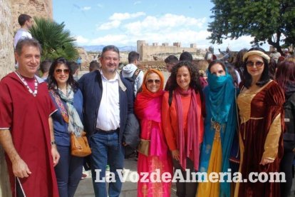 Recreación vikinga en la Alcazaba a cargo del IES Argar, la OCAL y los Vikings Southern MG.