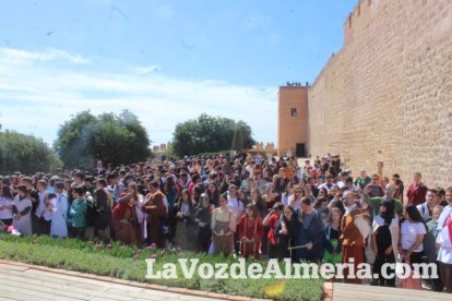 Recreación vikinga en la Alcazaba a cargo del IES Argar, la OCAL y los Vikings Southern MG.