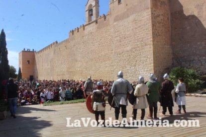 Recreación vikinga en la Alcazaba a cargo del IES Argar, la OCAL y los Vikings Southern MG.