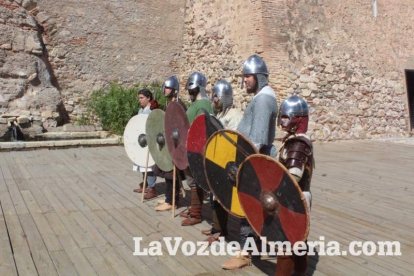 Recreación vikinga en la Alcazaba a cargo del IES Argar, la OCAL y los Vikings Southern MG.