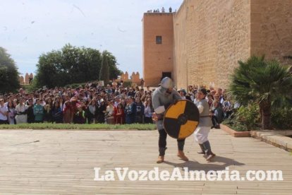 Recreación vikinga en la Alcazaba a cargo del IES Argar, la OCAL y los Vikings Southern MG.