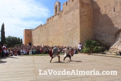 Recreación vikinga en la Alcazaba a cargo del IES Argar, la OCAL y los Vikings Southern MG.