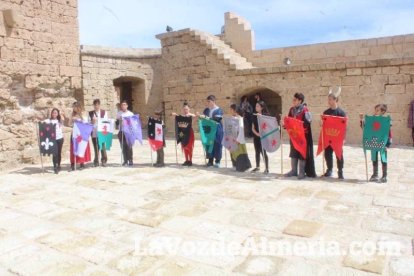 Recreación vikinga en la Alcazaba a cargo del IES Argar, la OCAL y los Vikings Southern MG.