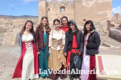 Recreación vikinga en la Alcazaba a cargo del IES Argar, la OCAL y los Vikings Southern MG.