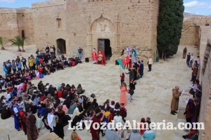 Recreación vikinga en la Alcazaba a cargo del IES Argar, la OCAL y los Vikings Southern MG.