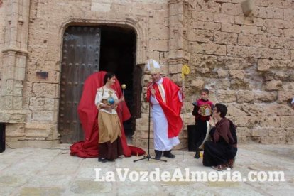 Recreación vikinga en la Alcazaba a cargo del IES Argar, la OCAL y los Vikings Southern MG.