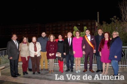 La alcaldesa benaducense, Mari Carmen Soriano, abrió la gala de coronación de las Reinas con su saluda
