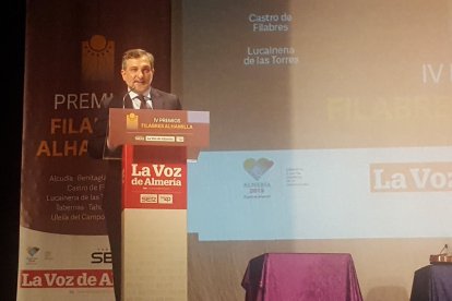 Ángel Escobar, vicepresidente tercero de la Diputación de Almería.