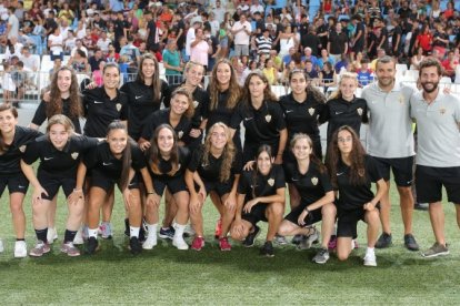 Las chicas fueron las más aplaudidas.