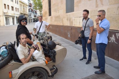 Preparando el rodaje.