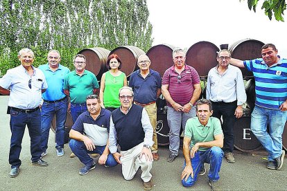 ASAJA. Miguel Valverde, Antonio Navarro, Juan Antonio Criado, Adoración Blanque, Pascual Soler, Manuel López, Juan Garrido, Francisco Navarro, Antonio Navarro, José Antonio Ramos, José Serrano y Francisco Rivas.